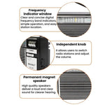 BAIJIALI BJL-667 FM AM SW Multi-Band Radio Portable Radio With Independent Knob, BAIJIALI BJL-667