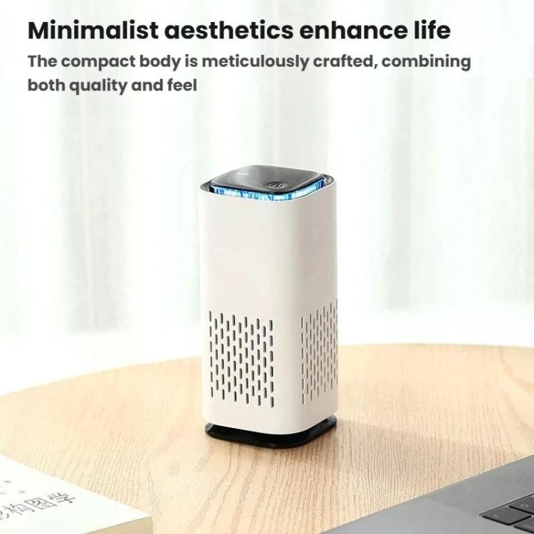 Car Air Purifier Home Office Desktop Negative Ion Compact USB Odor Purifier, A1