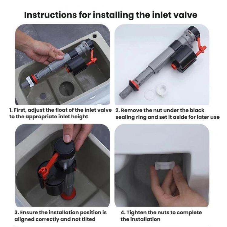 Toilet Tank Universal Flush Waterer Toilet P, Water Inlet Valve, 20cm Drainage Valve, 24cm Drainage Valve, 28cm Drainage Valve, Water Inlet Valve+20cm Drainage Valve, Water Inlet Valve+24cm Drainage Valve, Water Inlet Valve+28cm Drainage Valve