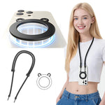 Adjustable Anti-loss Magnetic Bear Retractable Phone Lanyard