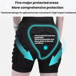 SULAITE Outdoor Sports Skiing Roller Skating Safety Anti-fall Protective Hip Pants, S, M, L, XL, XXL
