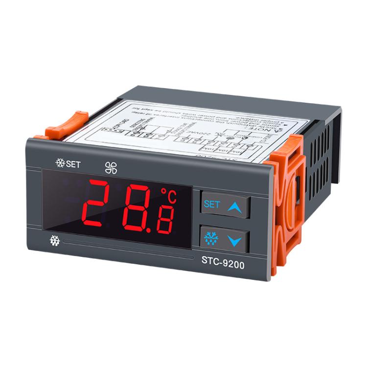 STC-9200 Microcomputer Temperature Controller - 3-Mode Output For Refrigeration, Defrost & Fan Control, Universal For Cold Storage/Chiller Units
