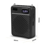 DIYO-1125 Multifunctional Outdoor High-Volume Microphone With Battery Display Teacher Classroom Voice Amplifier, Wireless Single Mic White, Wireless Single Mic Black, Wireless Single Headwear White, Wireless Single Headwear Black, Wireless Dual Mic Whi...