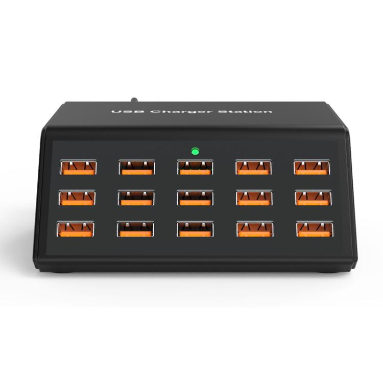 15-Port USB Power Strip Smart Fast Charging Charger, US Plug, UK Plug, AU Plug, EU Plug, KR Plug