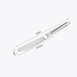 Stainless Steel Cream Spatula Stainless Steel Bell Knife Cake Spatula Baking Scraper Baking Tools