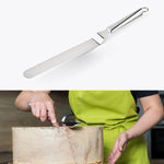 Stainless Steel Cream Spatula Stainless Steel Bell Knife Cake Spatula Baking Scraper Baking Tools