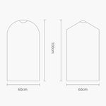 100 PCS Disposable Transparent Clothes Dust Bag Dust Cover, 55x80cm PP 4 Wires, 60x90cm PP 4 Wires, 60x100cm PP 4 Wires, 55x80cm Thicken PE 6 Wires, 60x90cm Thicken PE 6 Wires, 60x100cm Thicken PE 6 Wires, 60x110cm PP 4 Wires, 60x110cm Thicken PE 6 Wir...