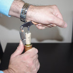2 PCS Wood Handle Professional  Multifunction Double Steel Head Portable Screw Corkscrew Wine Bottle Opener, Corkscrew Bottle Opener