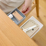 Home Bottom Drawer Storage Box Student Stationery Box Desk Hidden Paste Debris Storage Box