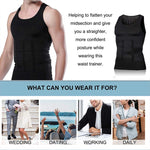 3PCS Men Slimming Body Shaper Vest Underwear, XL, XXL, S, L, M