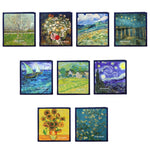 Retro Art DIY Handmade Photo Album Self-Adhesive Film Album, 16 inch Blossom, 16 inch Bouquet, 16 inch Landscape, 16 inch Starry Night, 16 inch Ride The Wind And Waves, 16 inch Back To Nature, 16 inch Sunflower, 16 inch Starry Sky, 16 inch Apricot Blos...