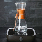 Heat Resistant Glass Coffee Pot Convenient Hand Made Pot, 600ml Coffee Pot, 600ml Coffee Pot with Strainer