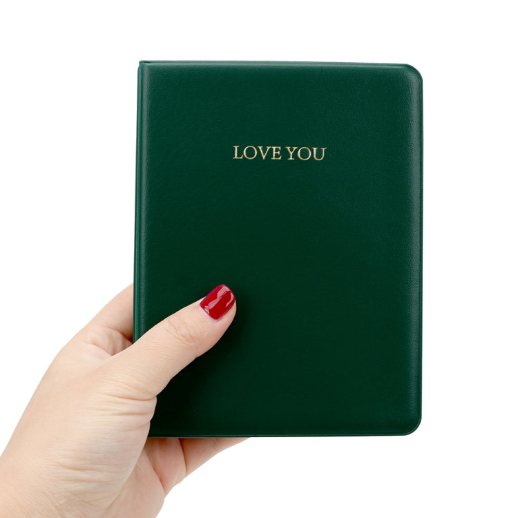 LOVEYOU Words Cover Standard Mini Photo Album Book, 3 inch 64 Sheets, 5 inch 32 Sheets