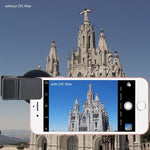 ZOMEI Camera Filter 37MM CPL Polarizer Mobile Phone External Lens, 37MM