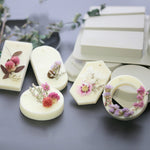 Aromatherapy Wax Handmade Soap Silicone Mold, Six Grid Rectangle, Three Rectangle Three Oval, Six Lattice Rhombus, Three  Round Three Ring, Six Lattice Round Key