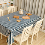 Cloth Cotton Dining Tablecloth Decoration Cloth, 60x90cm, 100x140cm, 140x140cm, 140x180cm, 140x200cm, 140x220cm, 70x70cm