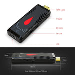 X96 S400 Android 10.0 Mini TV Stick, Allwinner H313 Quad Core ARM Cortex A53, 1GB + 8GB, Support WiFi, HDMI, TF Card, USB, 1GB+8GB