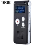 SK012 16GB Smart Noise Reduction HD Voice Recording Pen, Black 16GB