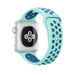 For Apple Watch Ultra 49mm&Watch Ultra 2 49mm / Series 10 46mm / 9&8&7 45mm / SE 3&SE 2&6&SE&5&4 44mm / 3&2&1 42mm Fashionable Classical Silicone Sport Watch Band(Grey Yellow), WA1231A, WA1231B, WA1231BG, WA1231BH, WA1231BL, WA1231BM, WA1231BR, WA1231B...