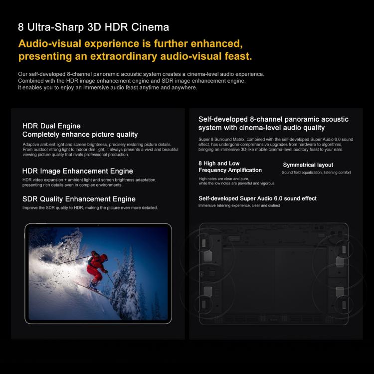 iQOO Pad5 Pro 13 inch Tablet PC, 12GB+512GB, OriginOS 5 MediaTek Dimensity 9400+ Octa Core, 12GB+512GB