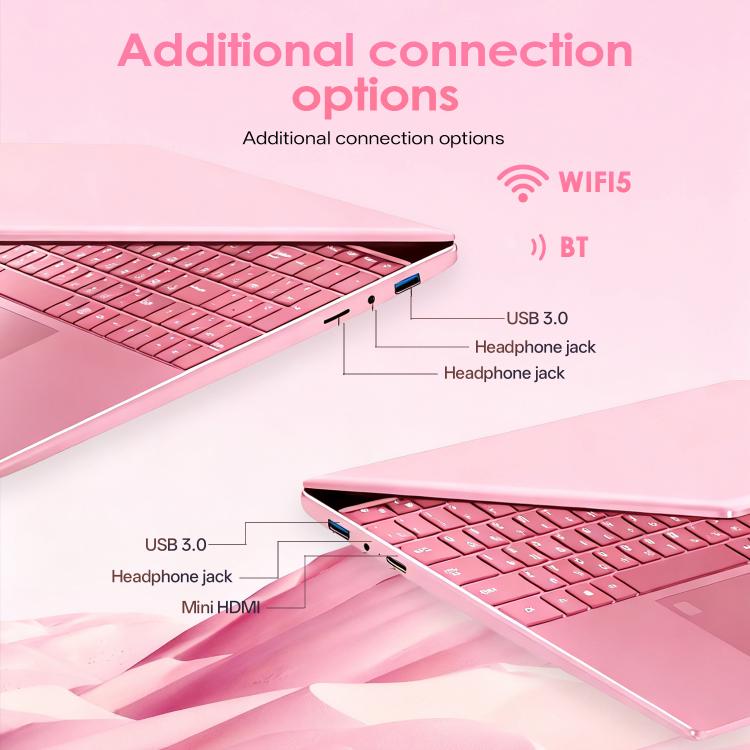GXMO T152J 15.6 inch Laptop, 16GB+512GB, Windows 11 Pro Intel Celeron N5100 Quad Core, Support Fingerprint Unlock, EU Plug, 16GB+512GB, EU Plug