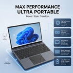 E157 15.6 inch Lightweight Laptop, 8GB+256GB, Windows 11 Intel Alder Lake N100 Quad Core, US Plug, Intel N100