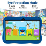 BDF 7 inch WiFi Kids Tablet PC with Spaceman Silicone Case, 2GB+32GB, Android 8.1 MTK6735 Quad Core CPU, US Plug, 4GB+64GB