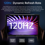 Unihertz 8849 Tank Pad Rugged Tablet PC & Projector, 16GB+512GB, 10.95 inch Android 14 Dimensity 8200 Octa Core 5G Network, EU Plug, Tank Pad