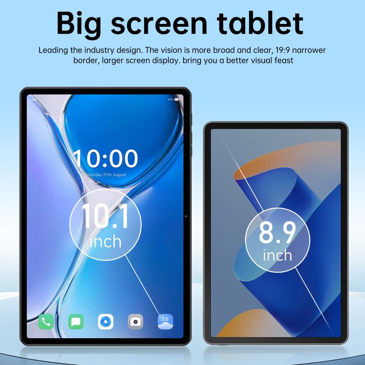 Pro 13 10.1 inch 4G LTE Tablet PC, 4GB+32GB, Android 10 MTK6755 Octa Core, US Plug, US Plug