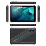 OUKITEL RT3 Plus 4G Network IP68/IP69K Rugged Tablet, 4GB+128GB, 8.0 inch Android 15 MediaTek G81 Octa-Core Support Dual SIM, EU Plug, RT3 Plus 4GB+128GB