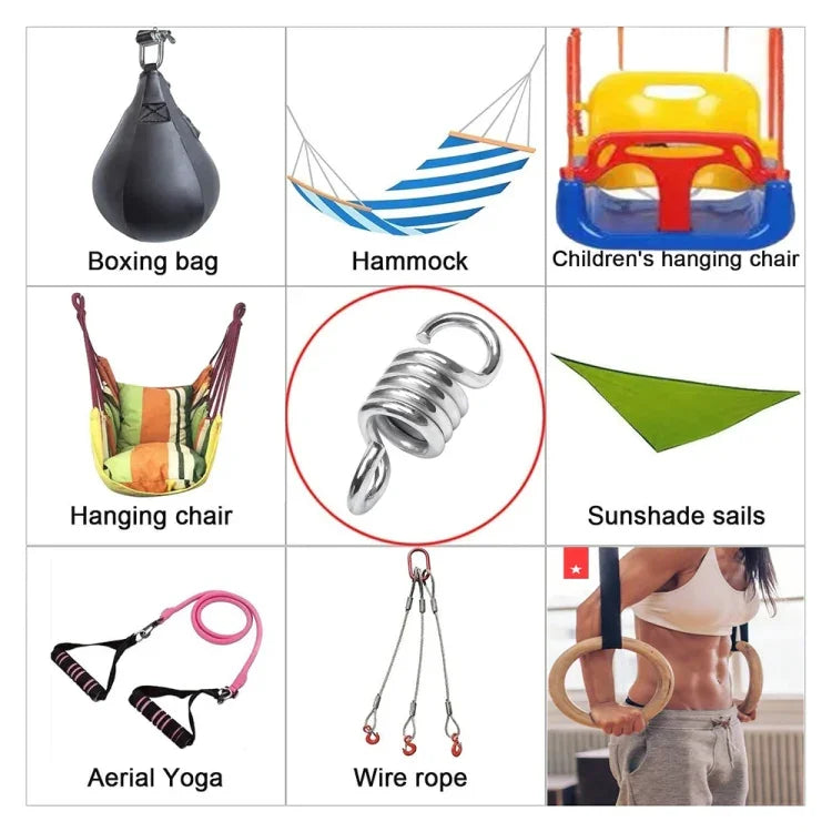 8mm Hammock Hanging Chair Extension Spring, 8mm