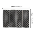 2 PCS Portable Folding Cellular Massage Cushion Outdoors Damp Proof Picnic Seat Mats EVA Pad, 2 PCS (Orange), 2 PCS (Blue), 2 PCS (Purple), 2 PCS (Red), 2 PCS (Dark green), 2 PCS (Grass green)
