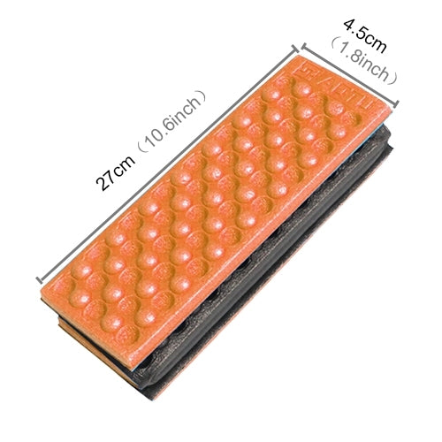 2 PCS Portable Folding Cellular Massage Cushion Outdoors Damp Proof Picnic Seat Mats EVA Pad, 2 PCS (Orange), 2 PCS (Blue), 2 PCS (Purple), 2 PCS (Red), 2 PCS (Dark green), 2 PCS (Grass green)