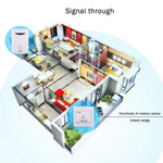 Aiton V006C Wireless Digital Music Doorbell, Receiver Distance: 150m - Trustpick
