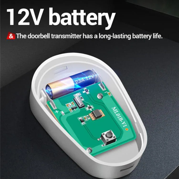 ANENG Home Intelligent Electronic Remote Control Waterproof Wireless Doorbell - Trustpick