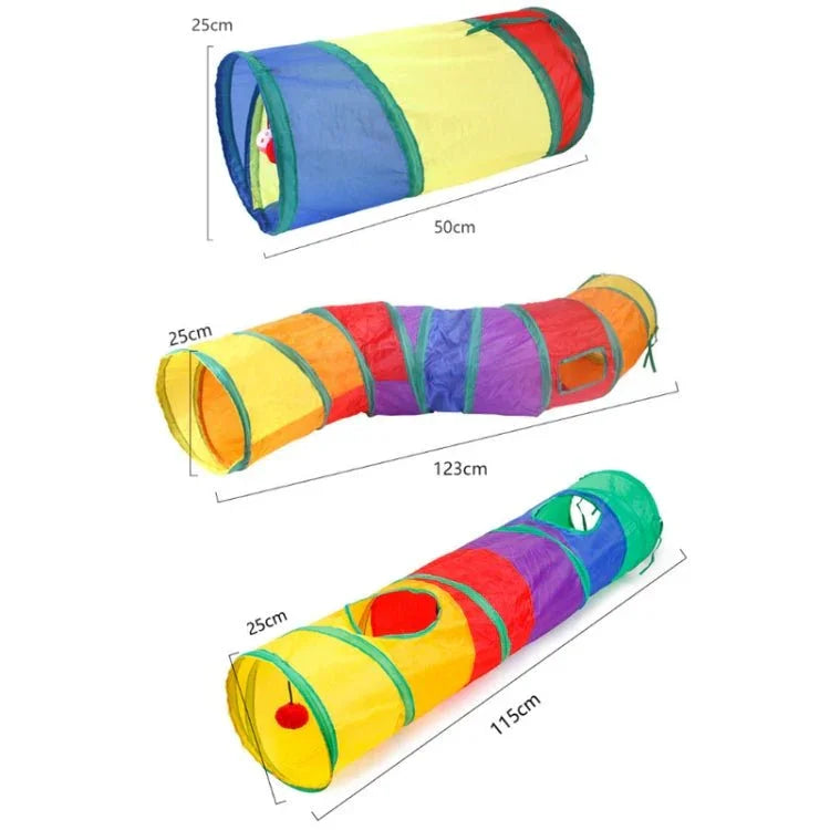 Cat Intelligence Rainbow Collapsible Runway Pet Supplies - Trustpick