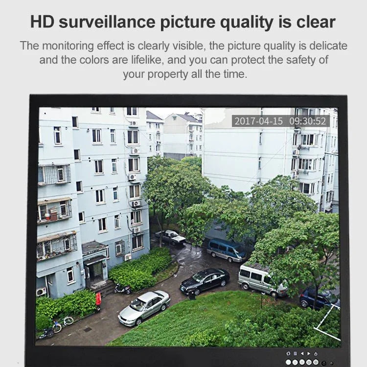 CMOS 420TVL 6mm Lens Metal Material Array LED Color Infrared Camera with 3 LED, IR Distance: 20m - Trustpick