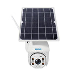 ESCAM QF480 EU Version HD 1080P IP66 Waterproof 4G Solar Panel PT IP Camera with Battery, Support Night Vision / Motion Detection / TF Card / Two Way Audio - Trustpick