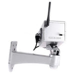 Fake Dummy Wireless Surveillance IR LED Security Camera with 45 Rotation - Trustpick