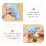 Fish Shape Silicone Cat Toy - Trustpick