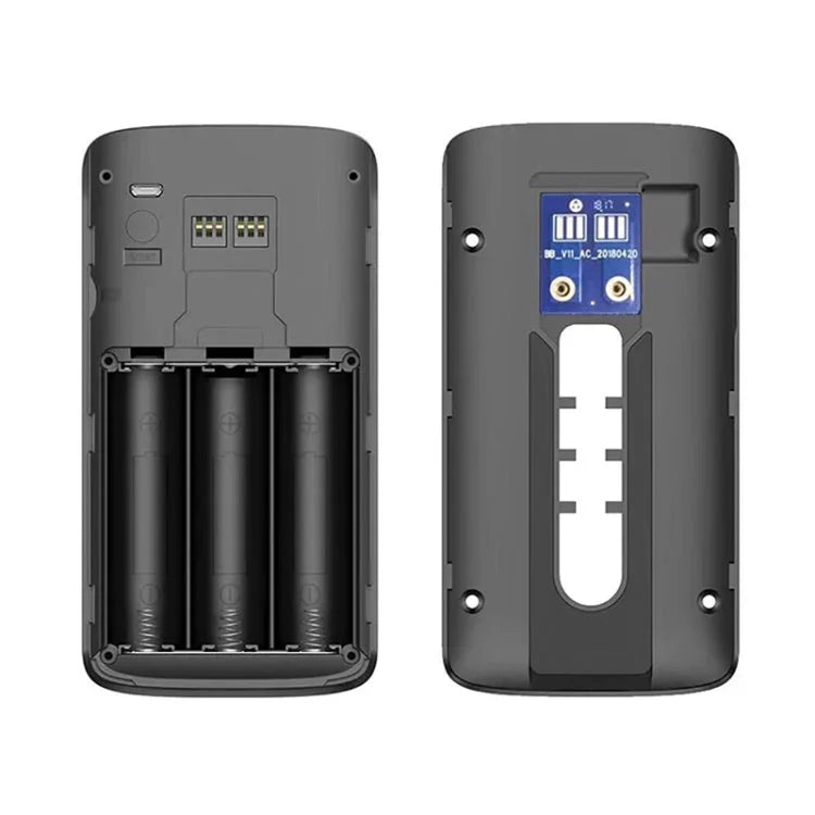 M4 720P Smart WIFI Ultra Low Power Video PIR Visual Doorbell with 3 Battery Slots,Support Mobile Phone Remote Monitoring & Night Vision & 166 Degree Wide - angle Camera Lens - Trustpick