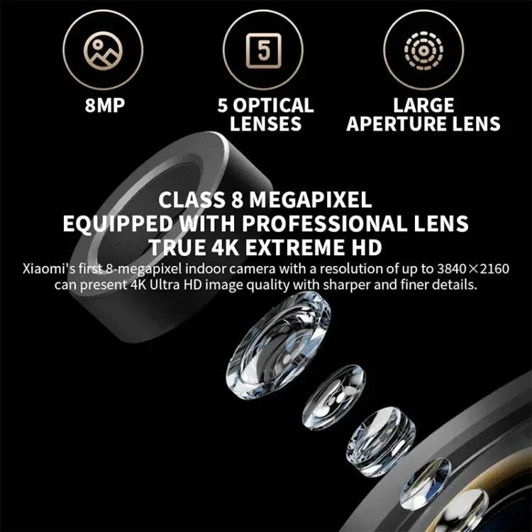 Original Xiaomi Smart Camera C700 4K 360 Viewing Angle Full - Color Night Vision AI Camera - Trustpick