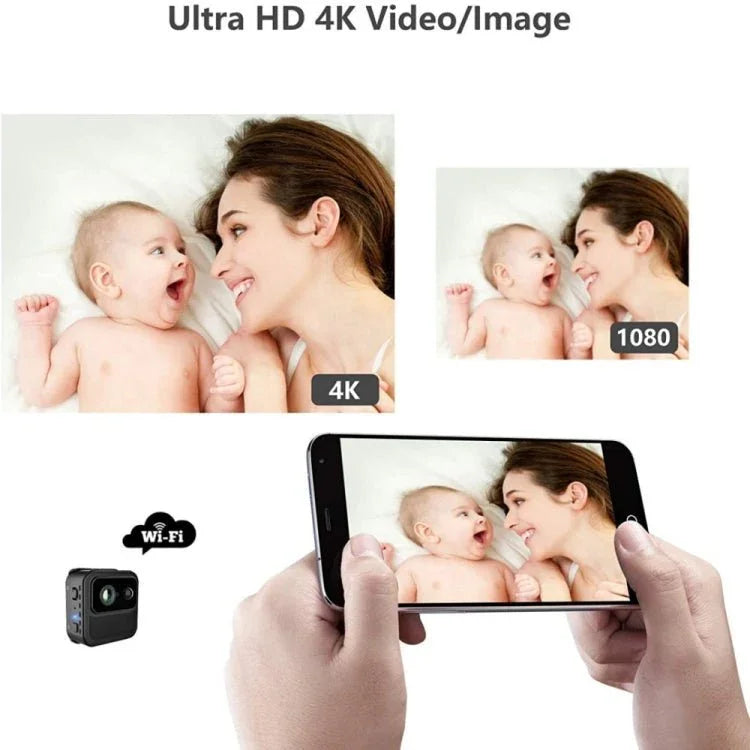R9 Portable Cell Phone Remote Webcam Home Wireless WiFi Camera HD Night Vision Monitor Camera - Trustpick