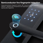 S011M Multi - functional Automatic Fingerprint Lock Hotel Apartment Intelligent Electronic Swipe Password Lock - Trustpick