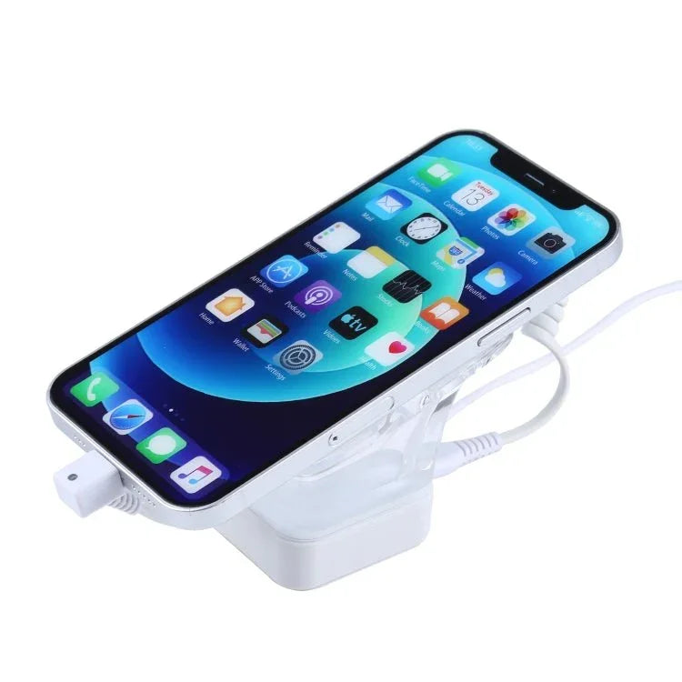 S15 Anti - theft Alarm Stand Security System Touch Burglar Alarm / Anti - theft Alarm Display Holder for iPhone & iPod & iPad with 8 Pin Port - Trustpick