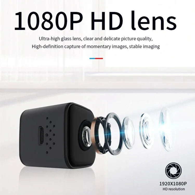 SQ28 1080P Mini Waterproof HD Smart Camera, Support Night Vision - Trustpick
