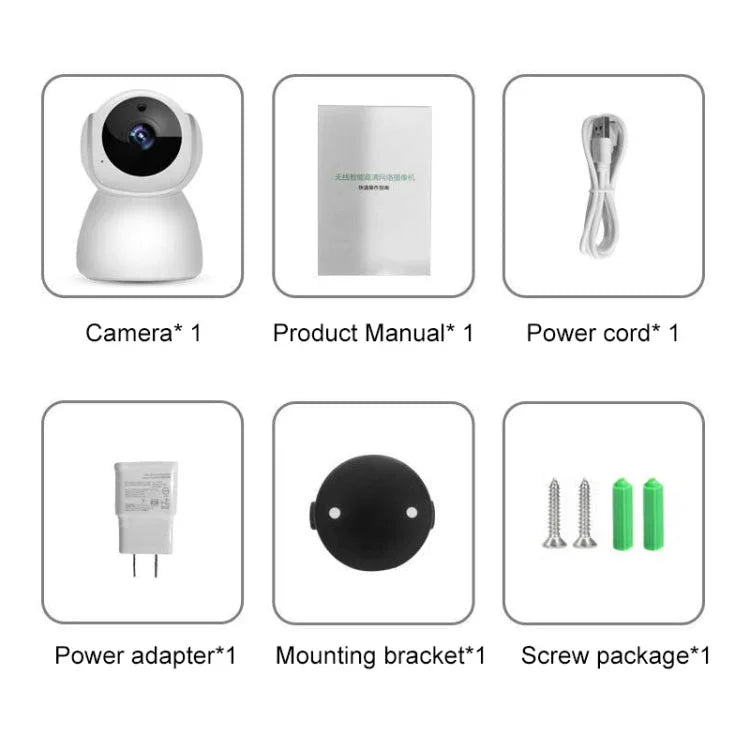V380 720P Wireless Camera HD Night Vision Smart Wifi Mobile Phone Remote Housekeeping Shop Monitor - Trustpick