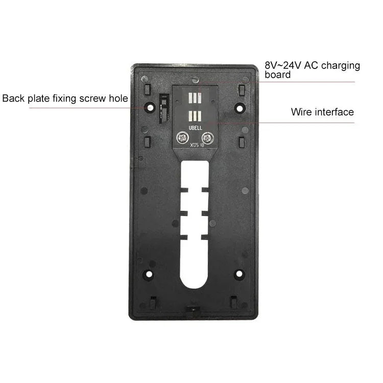 VESAFE Home VS - M2 HD 720P Security Camera Smart WiFi Video Doorbell Intercom, Support TF Card & Night Vision & PIR Detection APP for IOS and Android - Trustpick