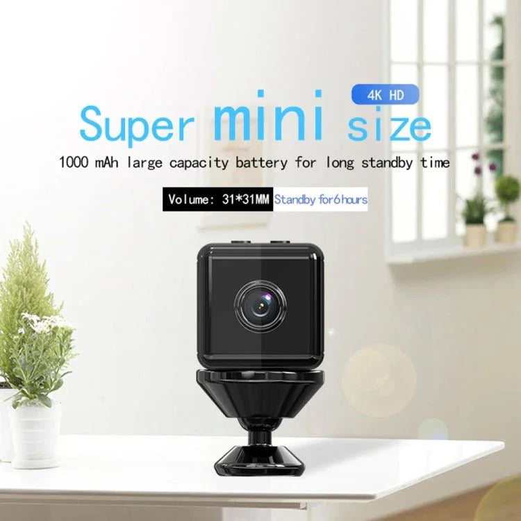 X6D 720P Wireless Home Mini Surveillance Camera, Support Infrared Night Vision & Motion Detection & TF Card - Trustpick
